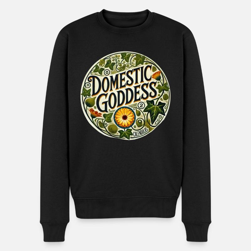 Déesse domestique - Pull Premium bio Homme - noir