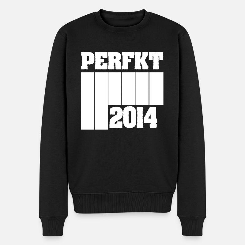2014 2014 - Männer Premium Bio Pullover - Schwarz