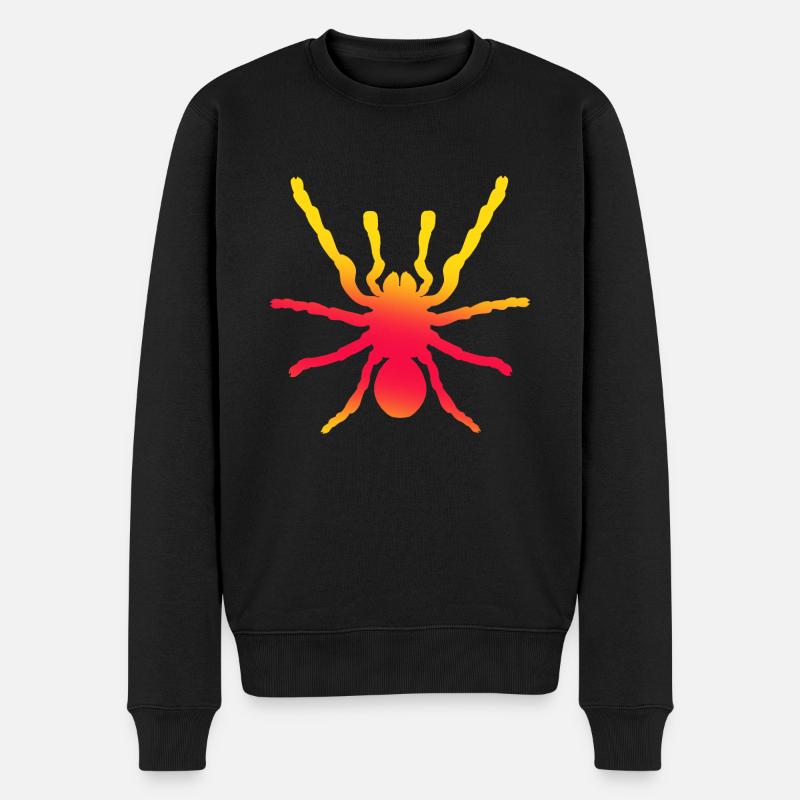 Araignée, arachnide - Pull Premium bio Homme - noir