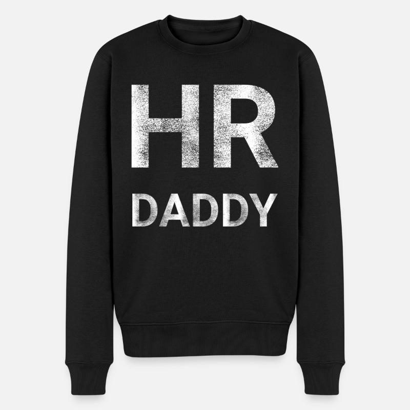 Ressources humaines RH Daddy - Pull Premium bio Homme - noir