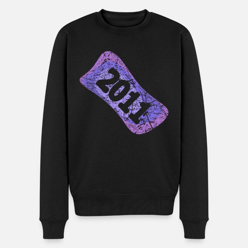 Klassentreffen 2011 - Männer Premium Bio Pullover - Schwarz