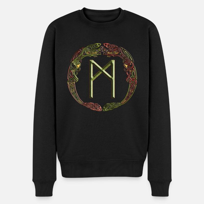 Manaz - Pull Premium bio Homme - noir