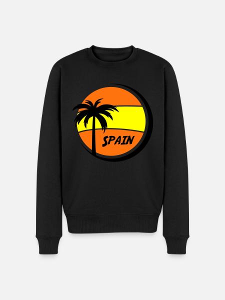 Espagne - Pull Premium bio Homme - noir