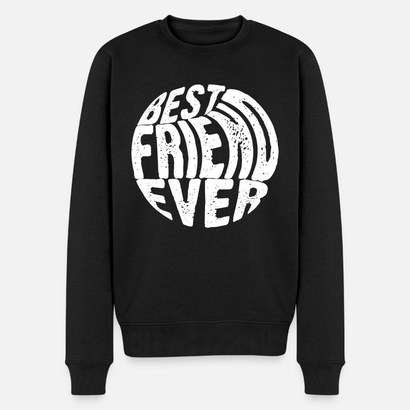Best friend ever. - Pull Premium bio Homme - noir