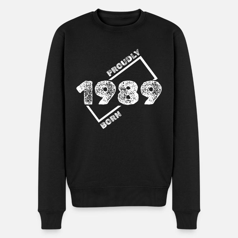 1989 - Pull Premium bio Homme - noir