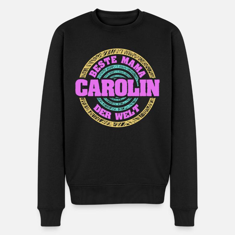 Cadeau pour Carolin - Pull Premium bio Homme - noir
