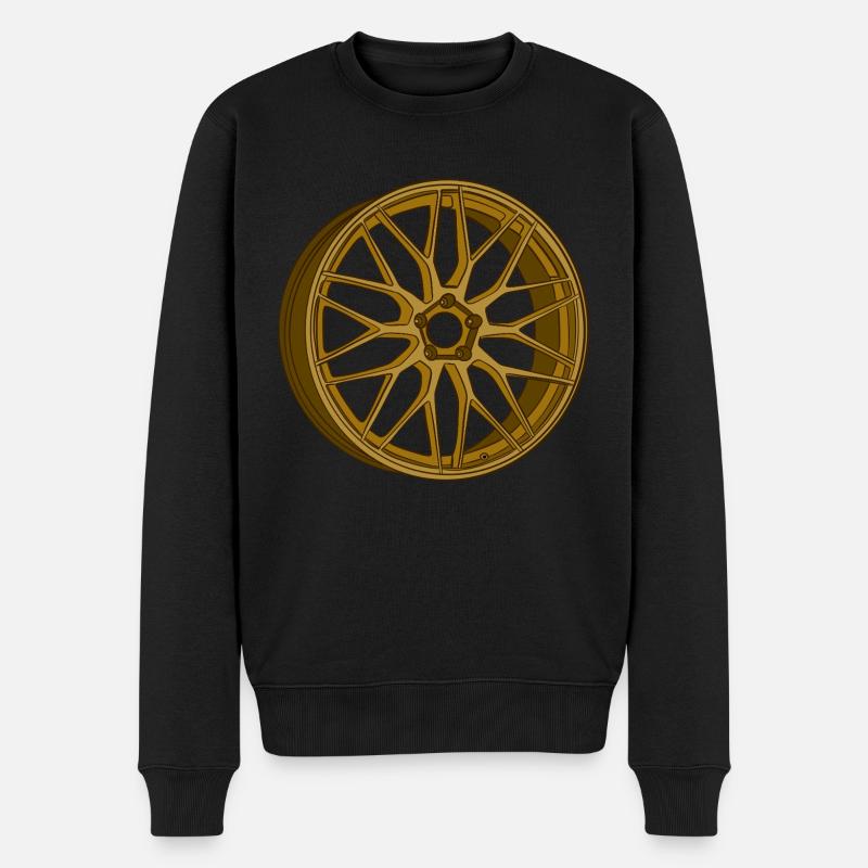 Bord - Pull Premium bio Homme - noir