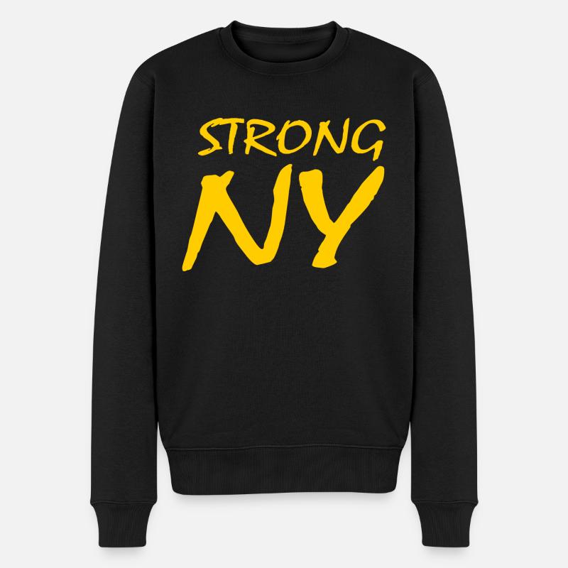 New York - Pull Premium bio Homme - noir