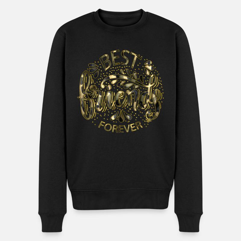 Meilleurs ami - Pull Premium bio Homme - noir