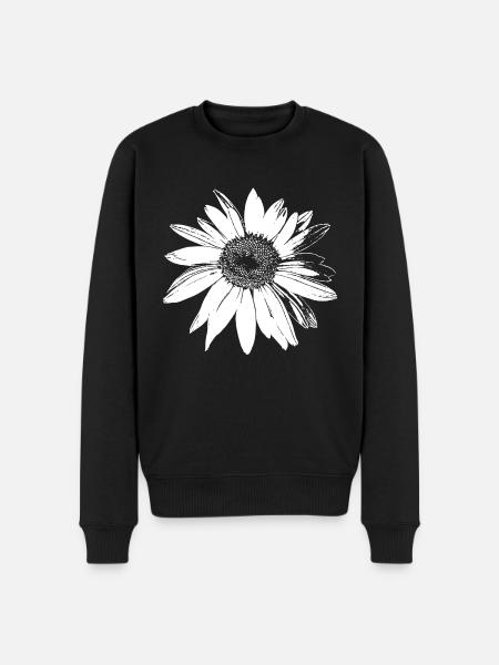 Daisy - Men's Premium Organic Jumper - black