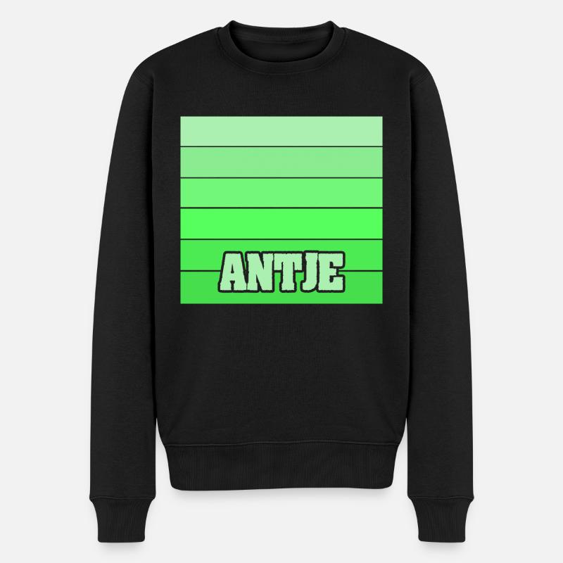 Fille Antje - Pull Premium bio Homme - noir