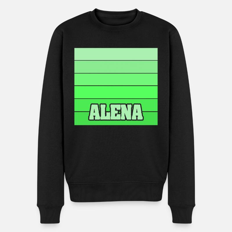 Fille Alena - Pull Premium bio Homme - noir