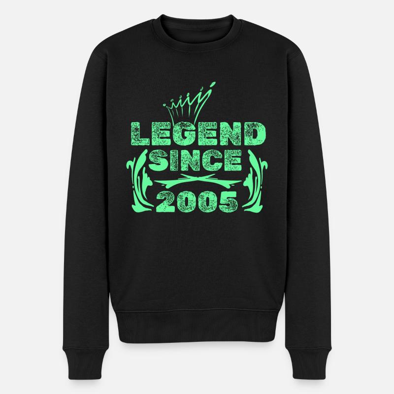 Idée cadeau 2005 - Pull Premium bio Homme - noir