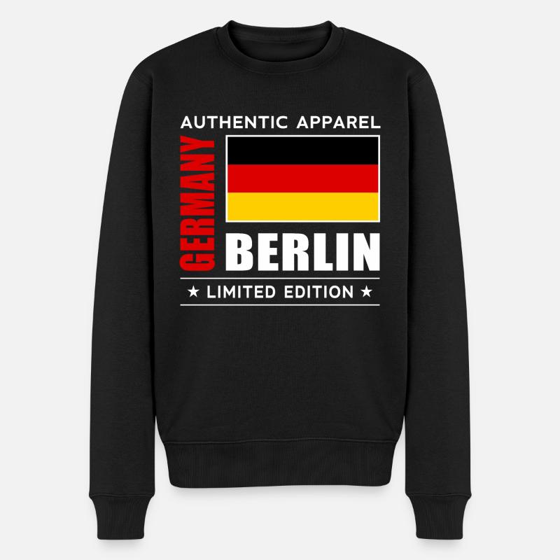 Berlin - Pull Premium bio Homme - noir