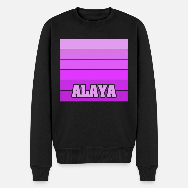 Cadeau pour Alaya - Pull Premium bio Homme - noir