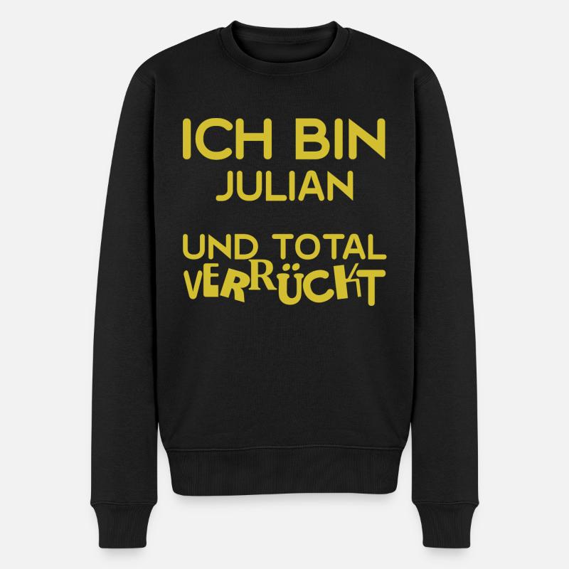 Julien Julien - Pull Premium bio Homme - noir