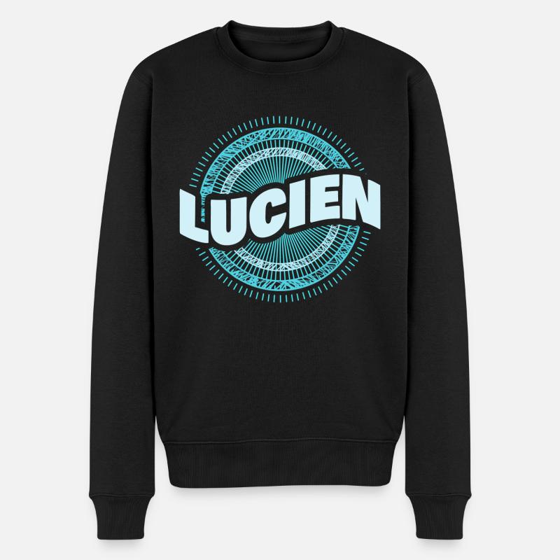 Cadeau pour Lucien - Pull Premium bio Homme - noir