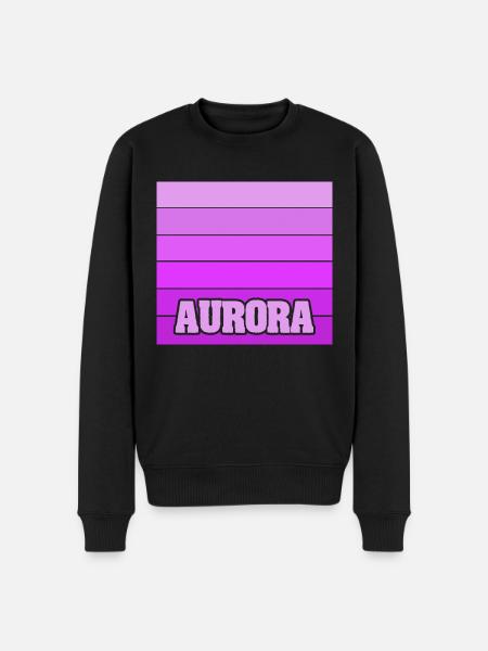 Maiden name Aurora - Men's Premium Organic Jumper - black
