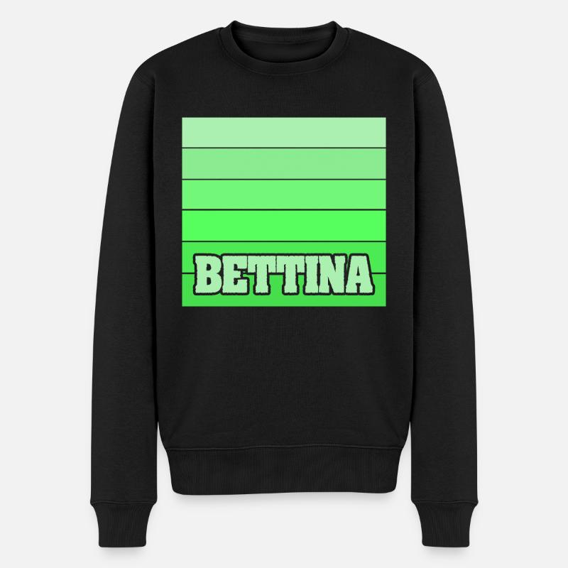 Cadeau pour Bettina - Pull Premium bio Homme - noir