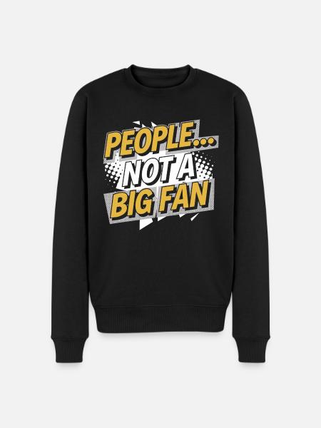 Better to keep to yourself - Men's Premium Organic Jumper - black