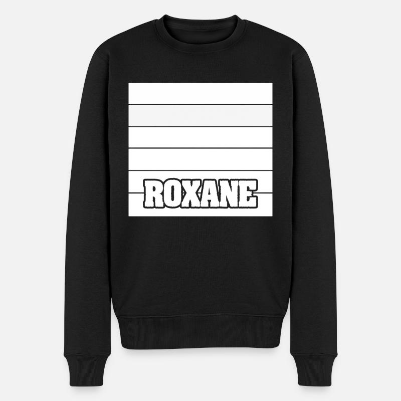 Cadeau pour Roxane - Pull Premium bio Homme - noir