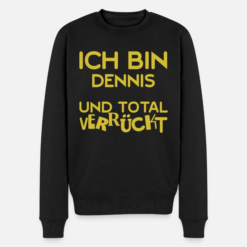 Dennis Dennis - Pull Premium bio Homme - noir