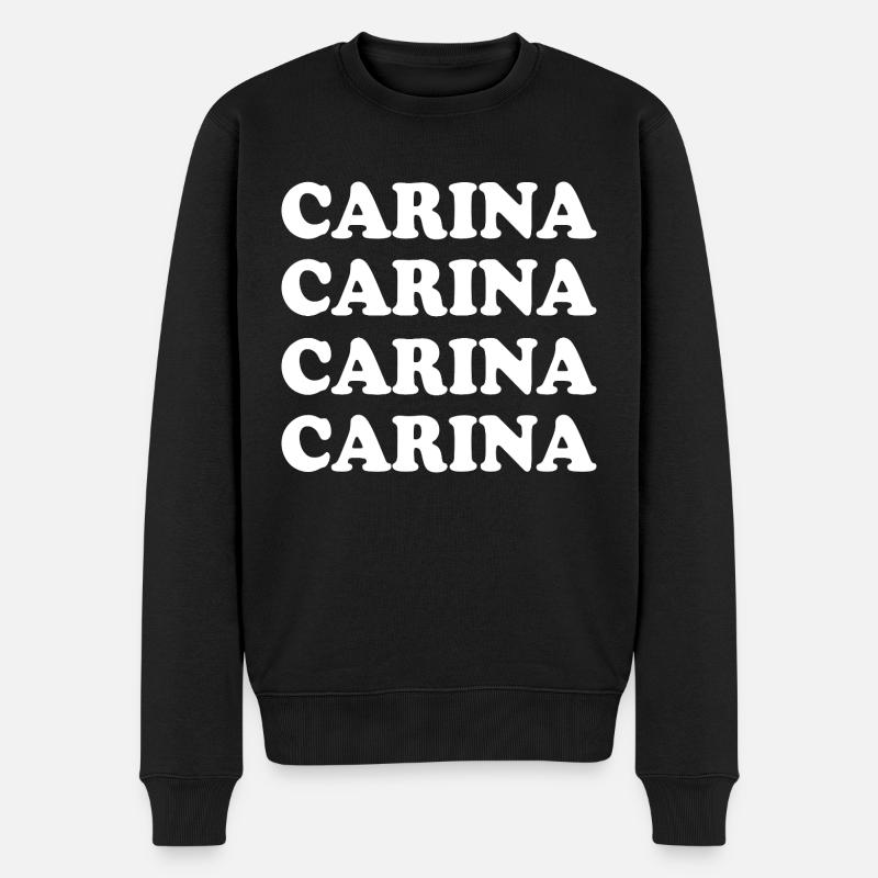 Nom : Carina - Pull Premium bio Homme - noir
