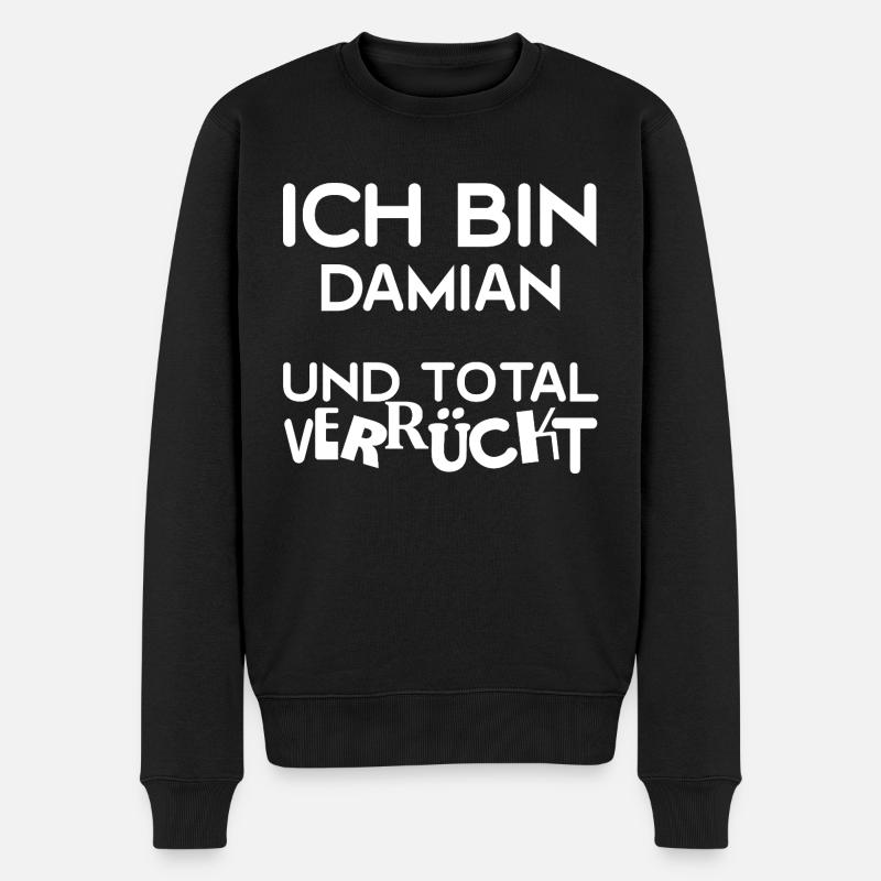 Cadeau pour Damian - Pull Premium bio Homme - noir