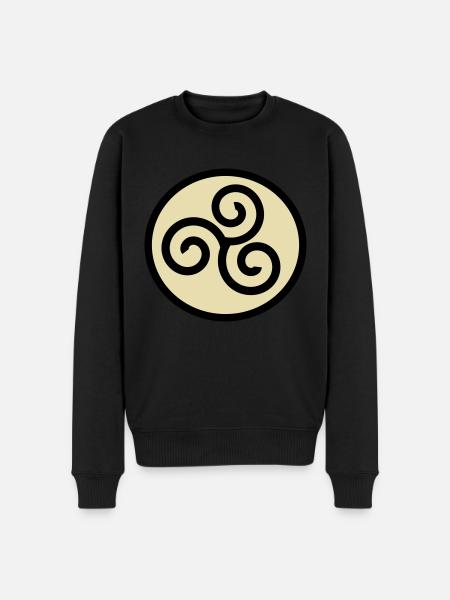 Viking symbol - Men's Premium Organic Jumper - black