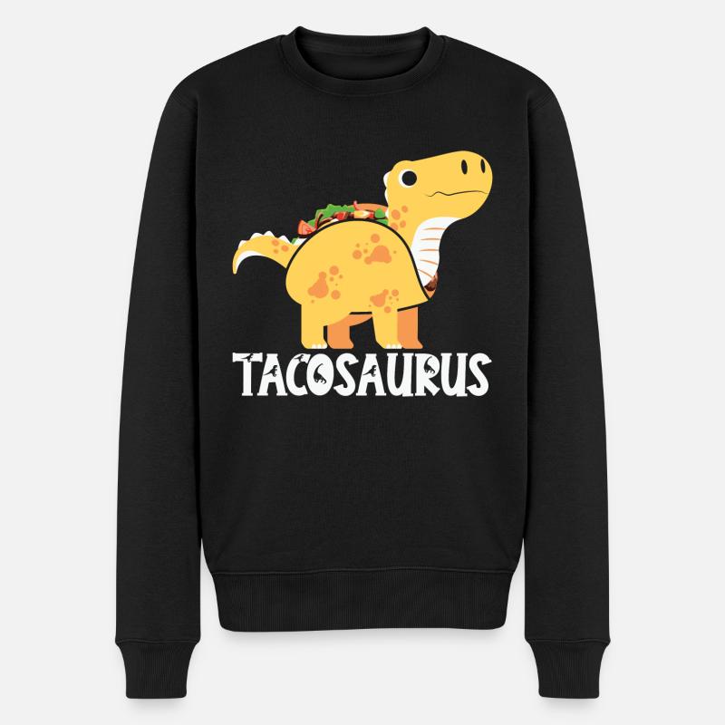 tacosaurus - Pull Premium bio Homme - noir