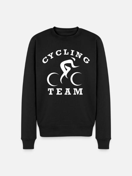 Bicycle Biking Biker - Men's Premium Organic Jumper - black