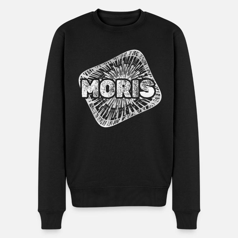 Stardust Moris - Pull Premium bio Homme - noir