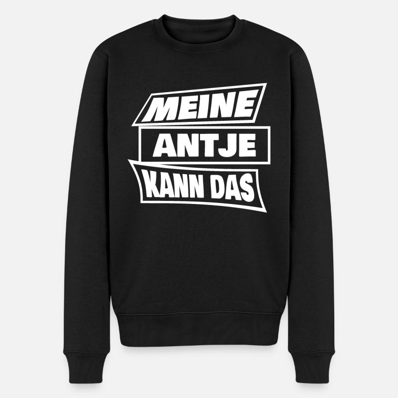Cadeau pour Antje - Pull Premium bio Homme - noir