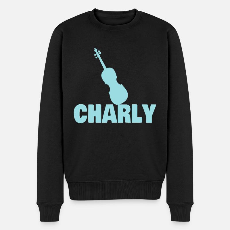 Alto Charly - Pull Premium bio Homme - noir
