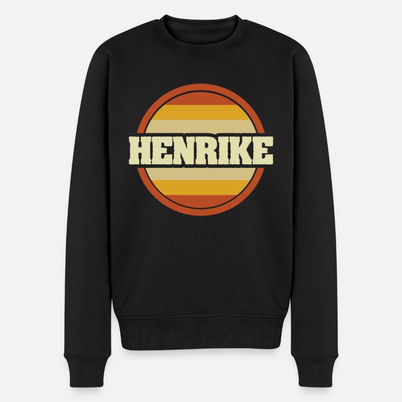 Cadeau pour Henrike - Pull Premium bio Homme - noir