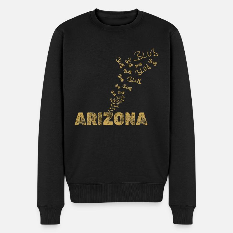 L’Arizona comme bateau - Pull Premium bio Homme - noir