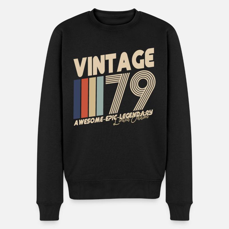 1979 - Pull Premium bio Homme - noir