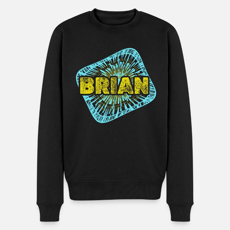 Loisirs Brian - Pull Premium bio Homme - noir