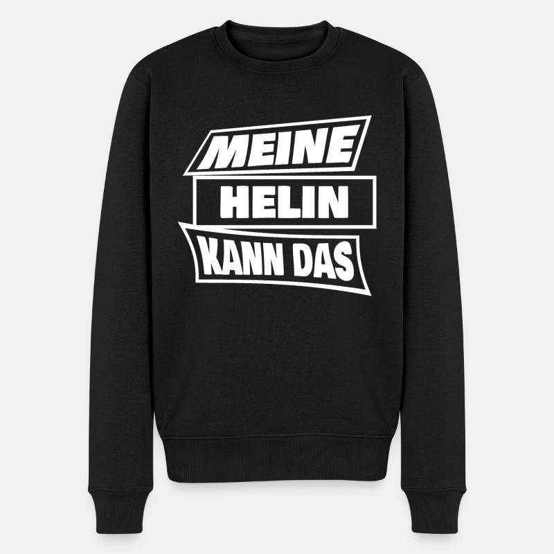 Cadeau pour Helin - Pull Premium bio Homme - noir