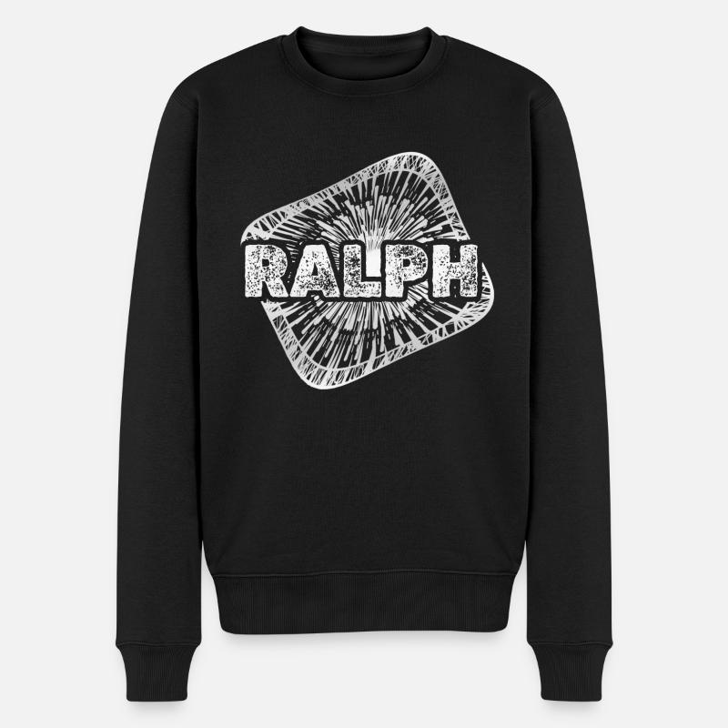 Sternenstaub Ralph - Männer Premium Bio Pullover - Schwarz