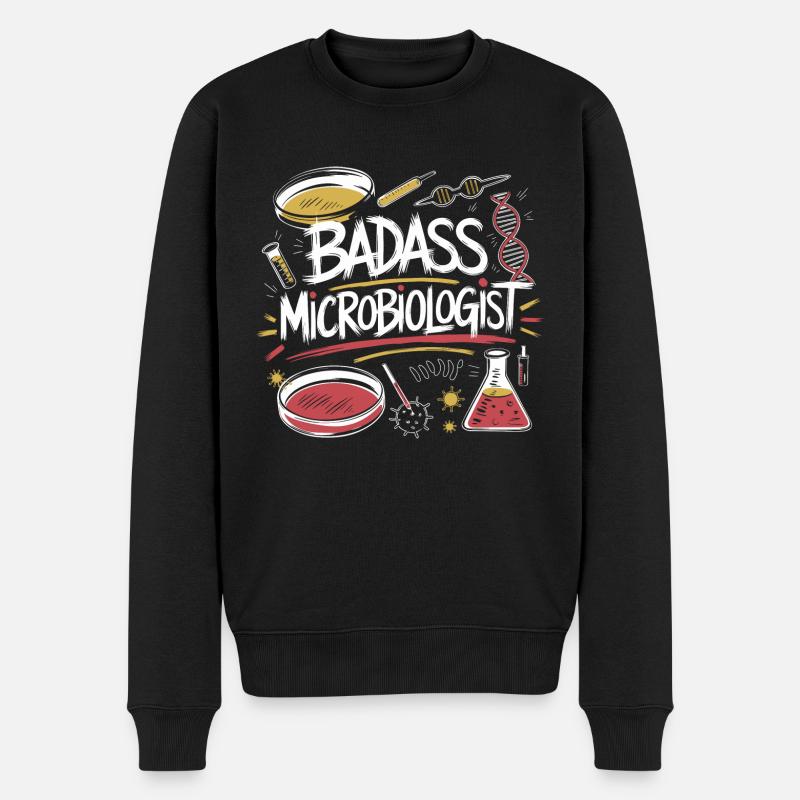 La science avec passion - Pull Premium bio Homme - noir