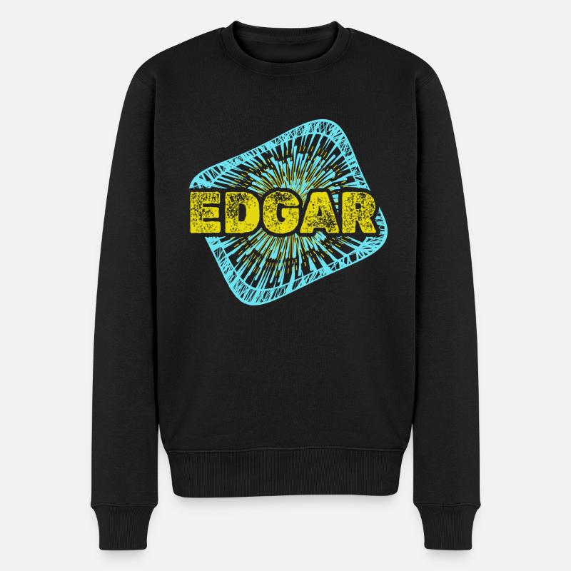 Edgar - Pull Premium bio Homme - noir