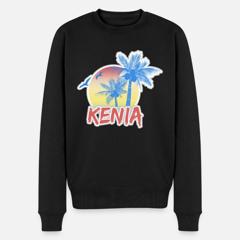 Kenya - Pull Premium bio Homme - noir