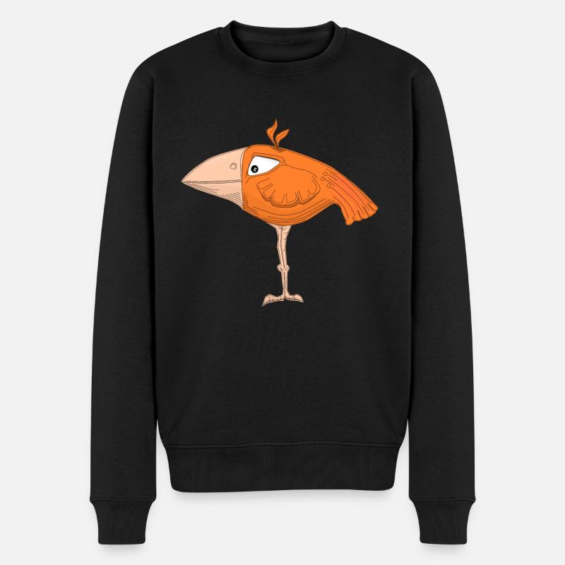 Achmet L’oiseau matinal Regarde vers l’Est Cadeau - Pull Premium bio Homme - noir