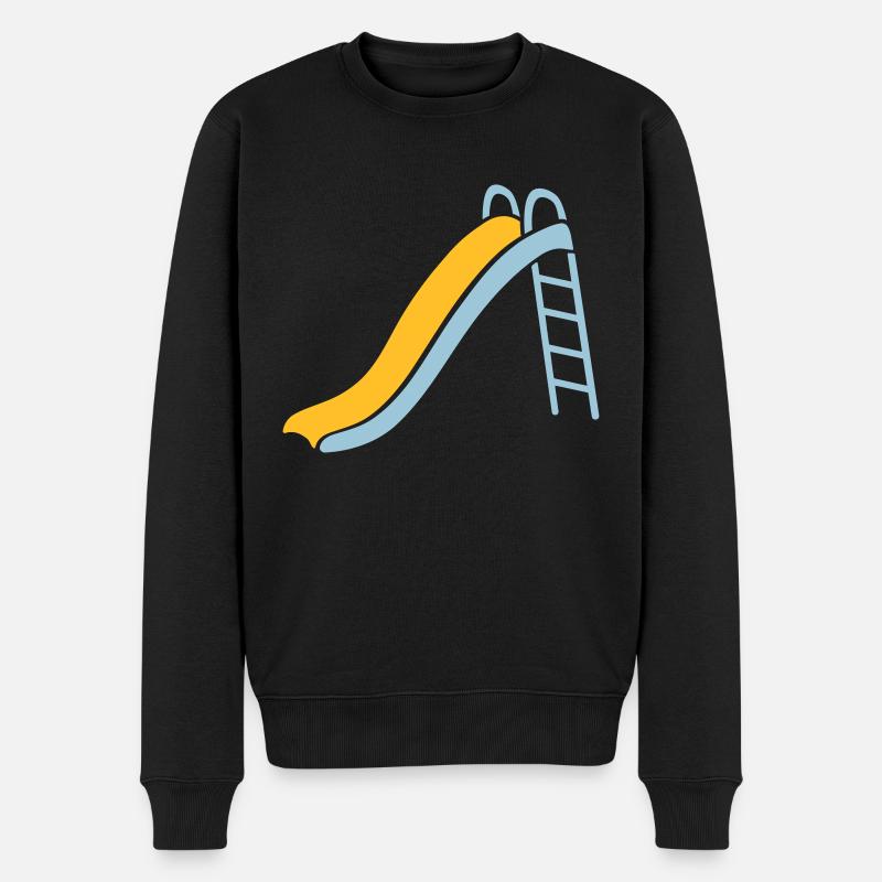 Toboggans - Pull Premium bio Homme - noir