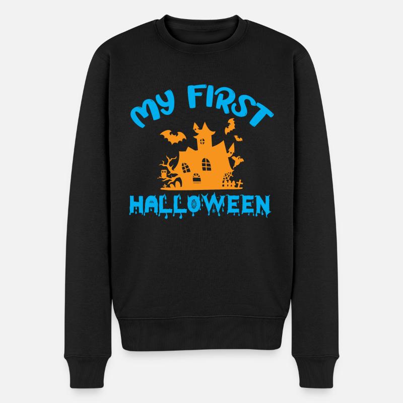 My first halloween - humour - Pull Premium bio Homme - noir