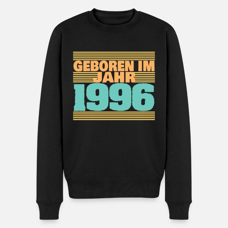 Année : 1996 - Pull Premium bio Homme - noir