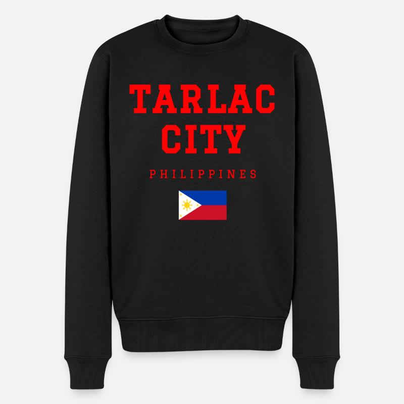 Tarlac Philippinen - Männer Premium Bio Pullover - Schwarz