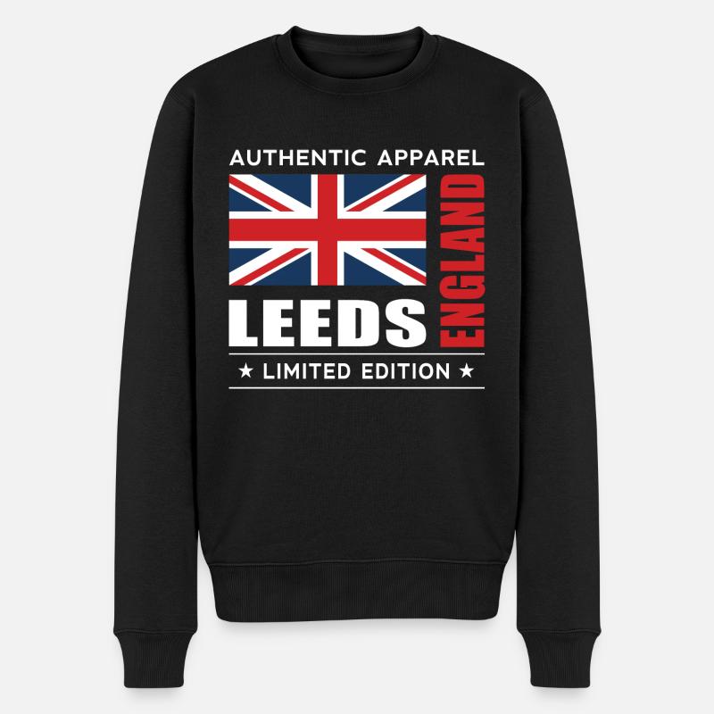 Leeds - Pull Premium bio Homme - noir