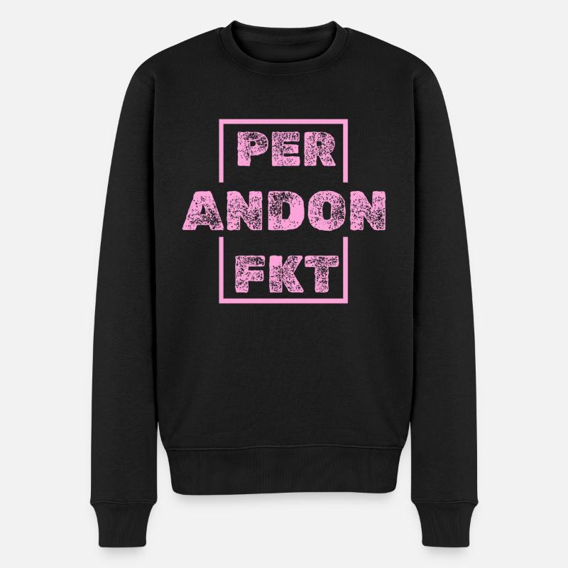 Andon - Pull Premium bio Homme - noir